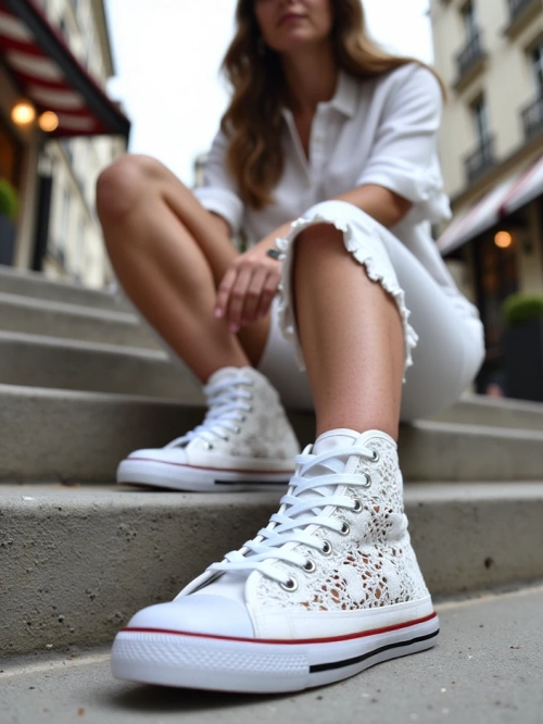 Royalfashion Жіночі перфоровані кросівки Limme