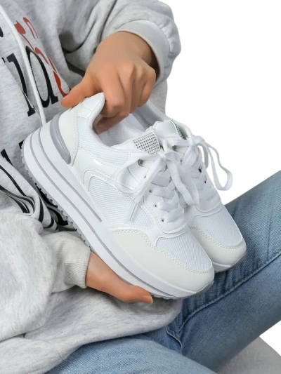 Royalfashion dámské sportovní tenisky na platformě Revided