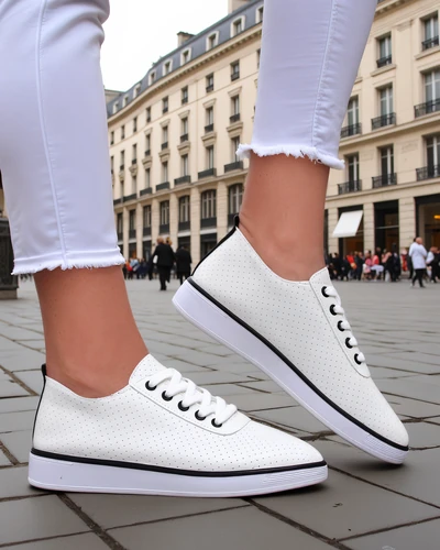 Royalfashion Dámské perforované sportovní boty Pumbes