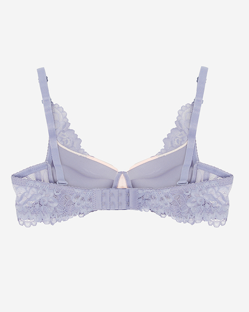 Рожевий і фіолетовий чуттєвий мереживний бюстгальтер - Жіноча білизна