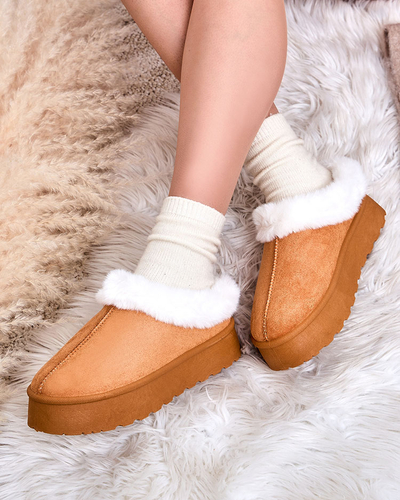 Royalfashion Dámské krátké boty a'la snow boots Kapfiee