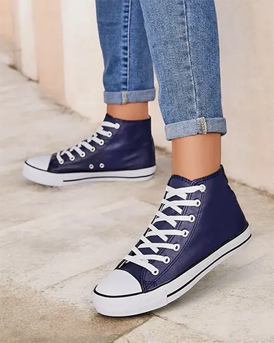 Royalfashion Dámské vysoké tenisky Hallase