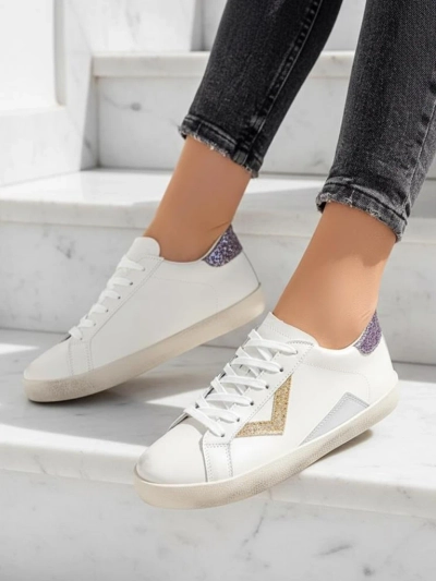 Royalfashion Dámské sportovní tenisky se zdobením Ginn