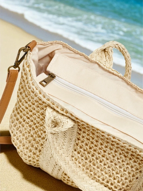 Royalfashion Велика жіноча солом’яна сумка Bella Paglia