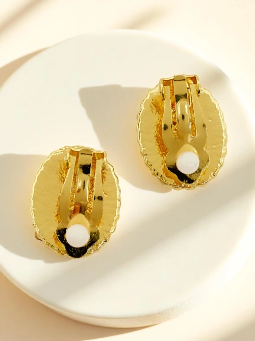 Royalfashion Жіночі кліпси з кристалами і фіанітом