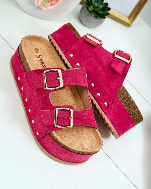 Royalfashion Жіночі шльопанці на платформі Sodass