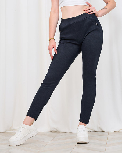 Royalfashion Námořnicky modré dámské tegíny