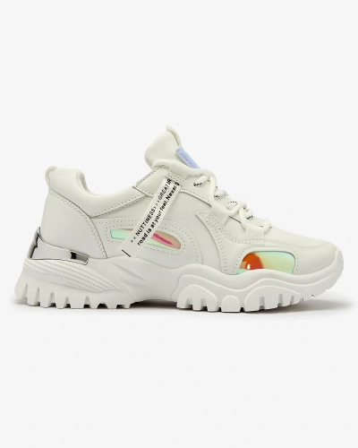 Bílé dámské tenisky Holys - Obuv