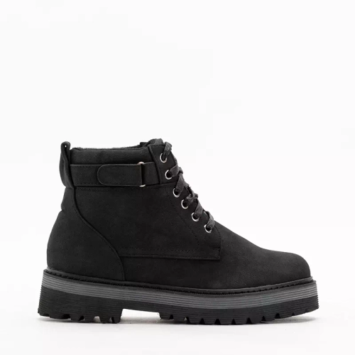 OUTLET Чорні жіночі туристичні черевики Endseio - Взуття