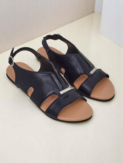 Royalfashion Dámské sandály na ploché podrážce Solea Comfort