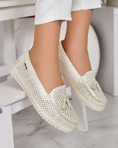 Royalfashion Жіночі ажурні мокасини Molaffa