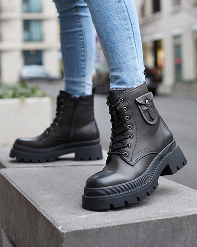 Жіночі черевики баггі чорного кольору Neroniu - Взуття