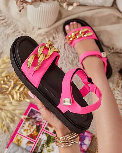 Royalfashion Dámské sandály Orette s řetízkem