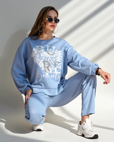 Royalfashion Жіночий комплект з віскози з принтом