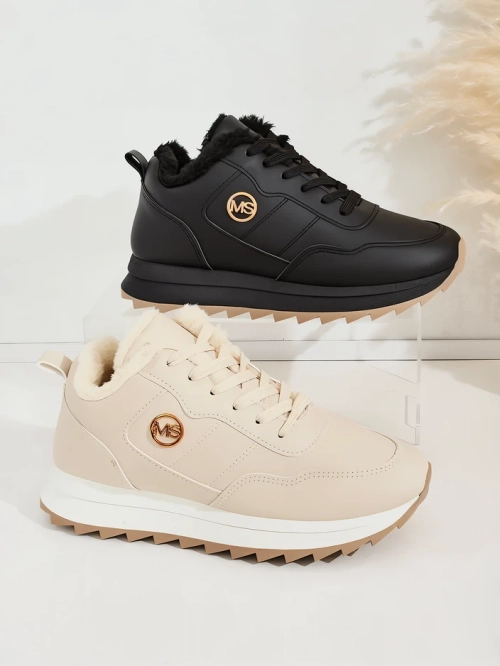 Royalfashion Утеплені жіночі кросівки з хутром Casot