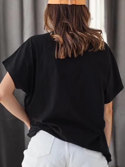 Royalfashion Dámské bavlněné tričko Srdcí spousta