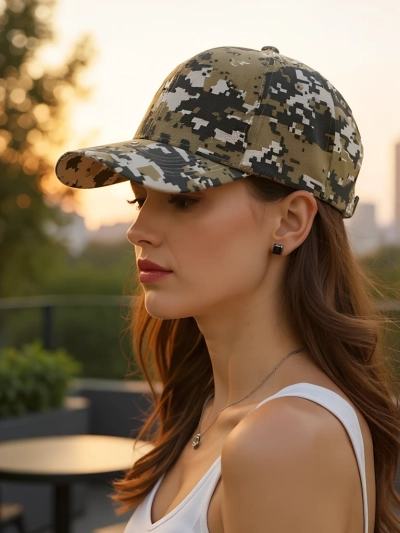 Royalfashion CamoFlex kšiltovka s maskáčovým vzorem