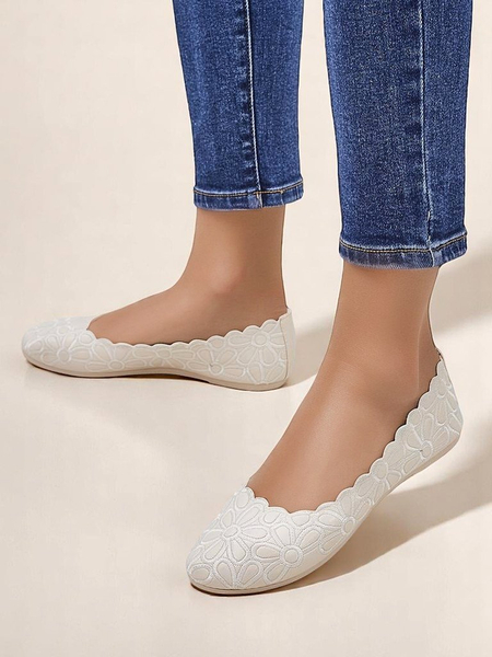 Royalfashion Floral dámské baleríny Magerro