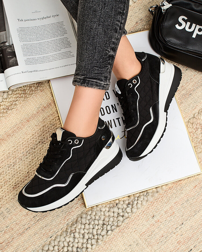 Royalfashion Жіночі спортивні кеди на підборах Lololi