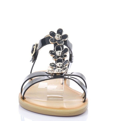 Czarne sandały Scarlette- Obuwie