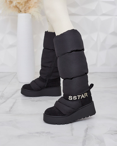 Royalfashion Dámské boty a'la snow boots Dertrata