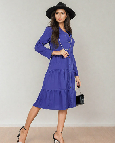 Royalfashion Dámské midi šaty