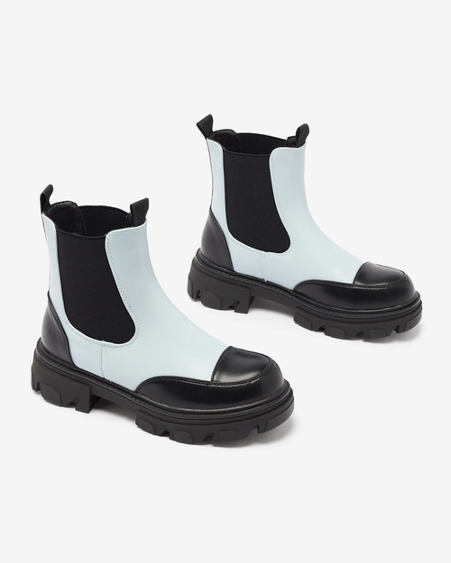 Сині жіночі черевики Userrus Royalfashion