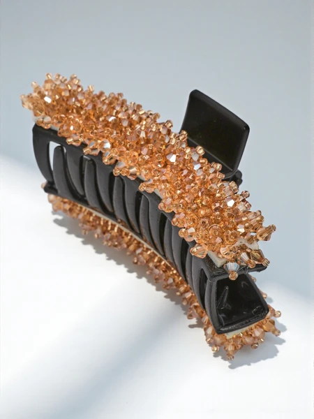 Royalfashion Sponka do vlasů s krystalky