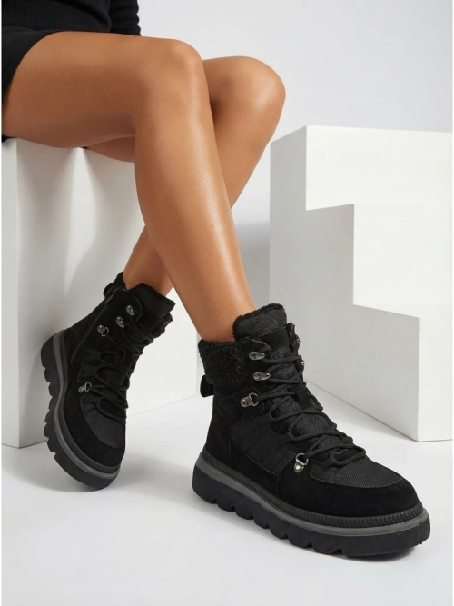 Жіночі Ботильйони Aurora Чорні Шкіряні Елегантні на Осінь