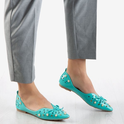 Mincovní dámské baleríny s ozdobami Lil - obuv 1