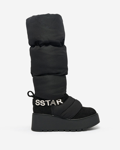 Royalfashion Dámské boty a'la snow boots Dertrata