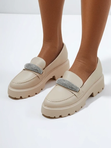 Royalfashion Dámské mokasíny se zirkony Emerne