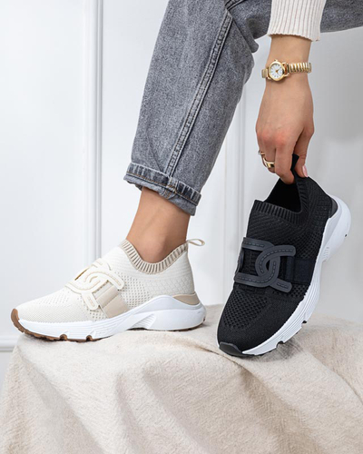 Černé dámské nazouvací sportovní boty Neristo - Footwear