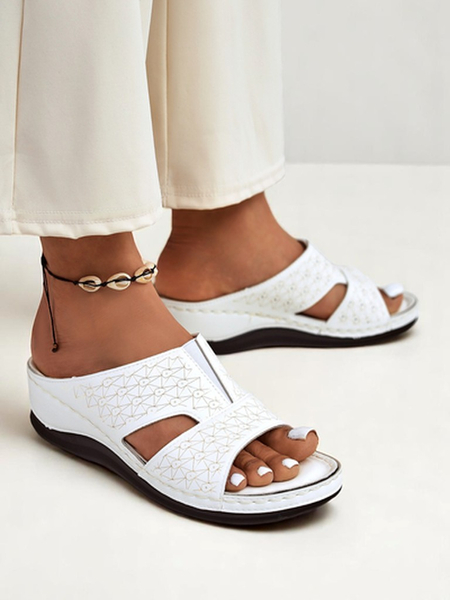 Royalfashion Dámské pantofle na silnější podrážce Nova Step