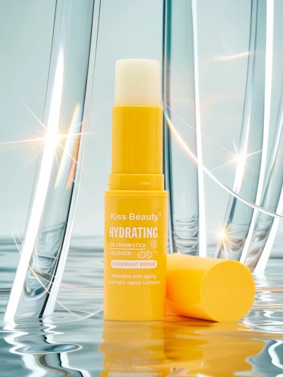 Proti-vráskový, hydratační a regenerační oční krém ve formě tyčinky s kolagenem