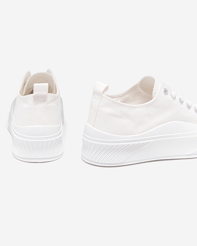 Bílé dámské tenisky Nerikas typ - Obuv