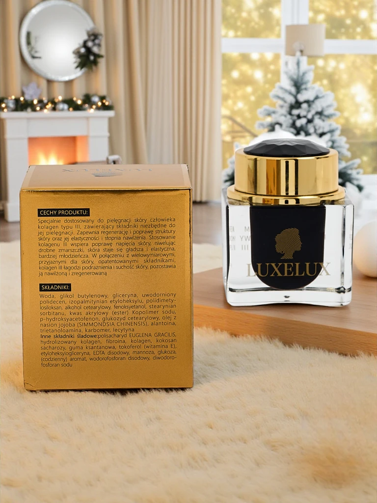 Luxelux Krém na obličej proti vráskám s kolagenem typu III