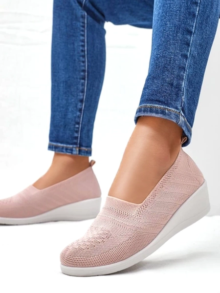 Royalfashion Dámské mokasíny na nízkém klínu Epoles