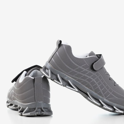 Šedé dětské tenisky Fana - Obuv