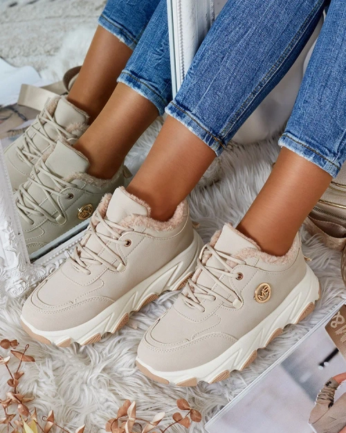 Royalfashion Жіночі утеплені кросівки Caromi