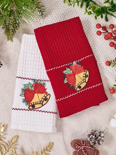 Royalfashion Holiday ručník set Veselé Vánoce