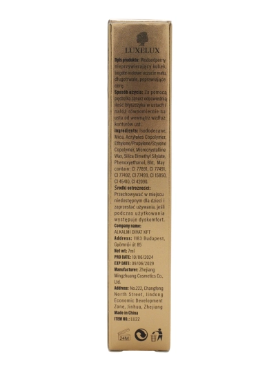 Luxelux Matte Lip Gloss 01 4.5g