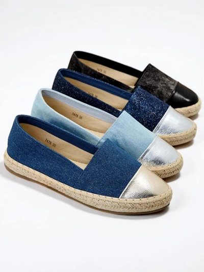 Royalfashion Dámské espadrilky a'la denim Anerta