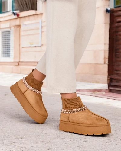 Короткі жіночі снігоботи Royalfashion Nananna