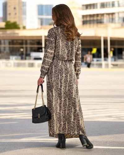 Vzorovaná dámská souprava Royalfashion