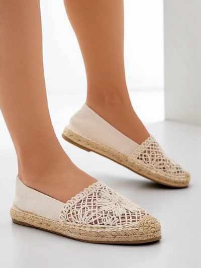 Royalfashion Dámské perforované espadrilky Verela