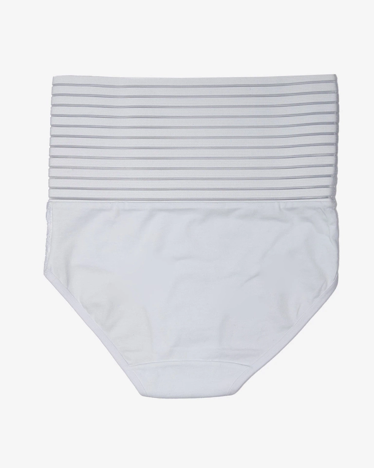 Bílé dámské tvarující kalhotky- Spodní prádlo