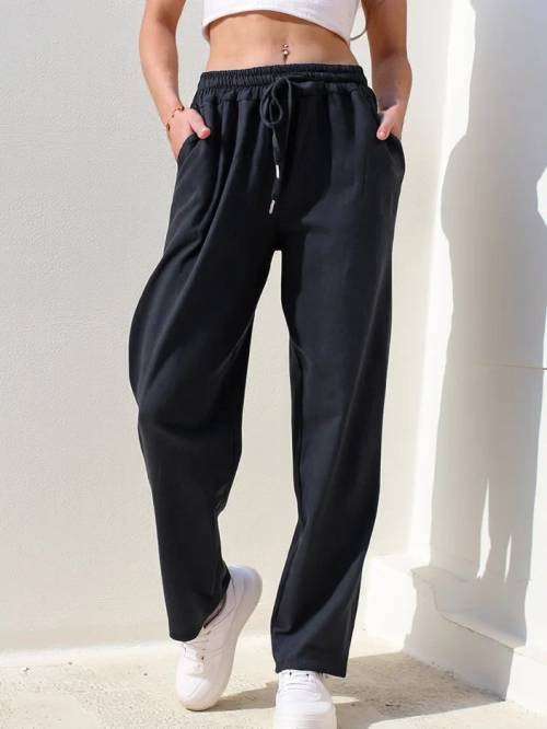 Royalfashion бавовняні прямі жіночі брюки