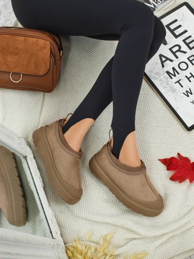 Krátké boty a'la sněhule dámské Velisee