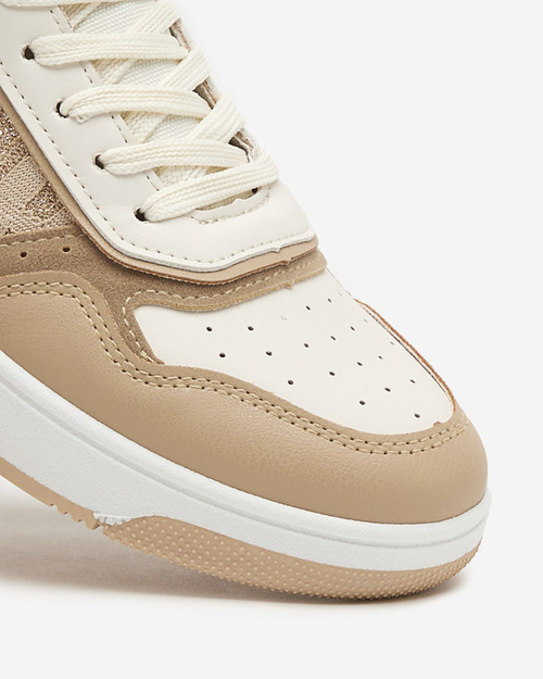 Світло-коричневі жіночі кросівки Retila